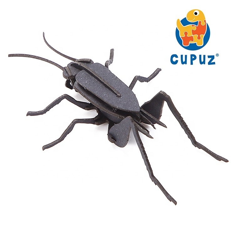 3D Realistic Cricket Insects Toys Paper Bugs Toy Model Learning Toys, Animal Toys for Kids, Preschool Science Learning Toys