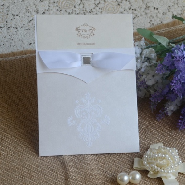 2022 wedding invitations elegant pocket greeting cards laser cut paper craft wedding invitation cards customize printing