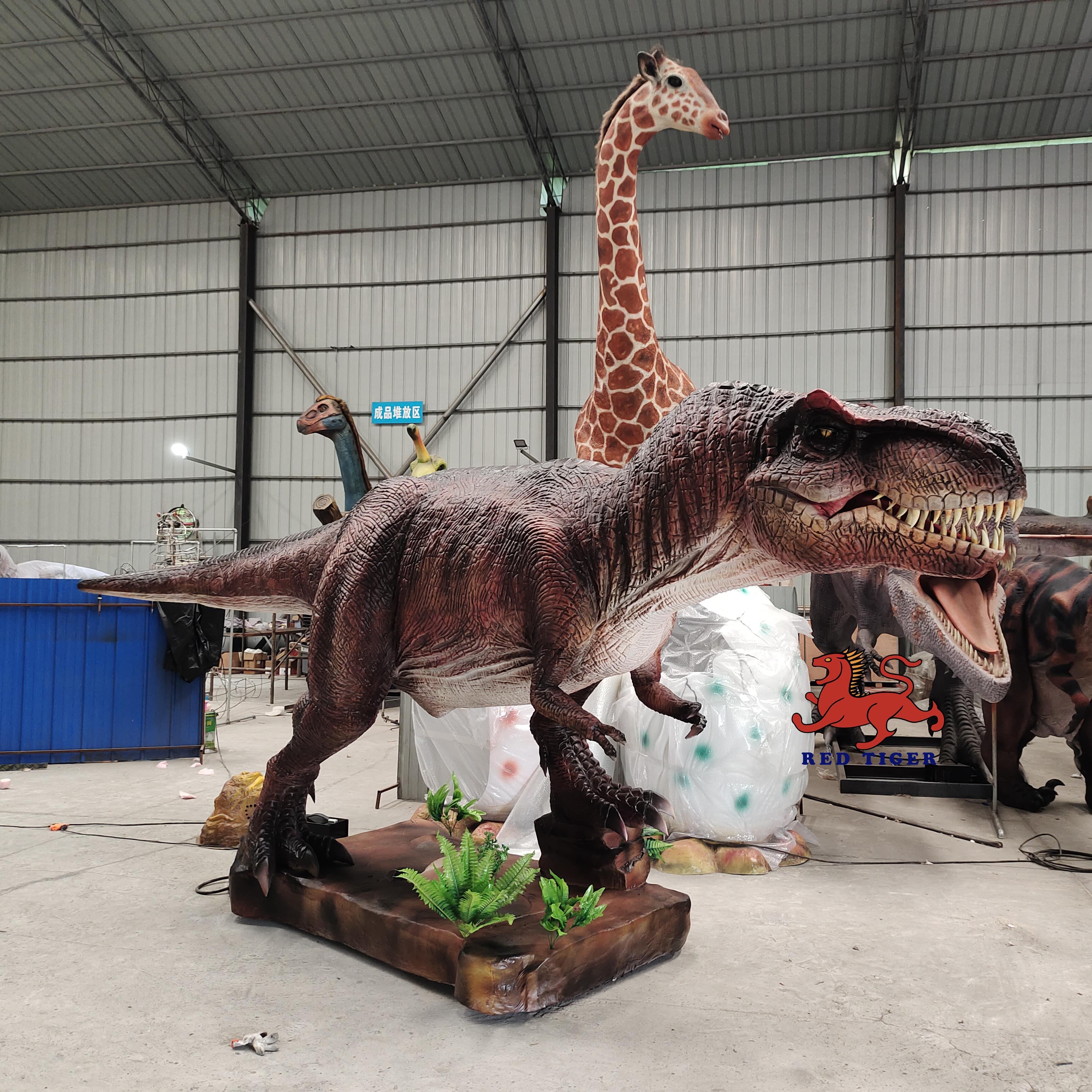 AD-210 Amusement Park Animated Animatronic T-rex Dinosaur For Sale