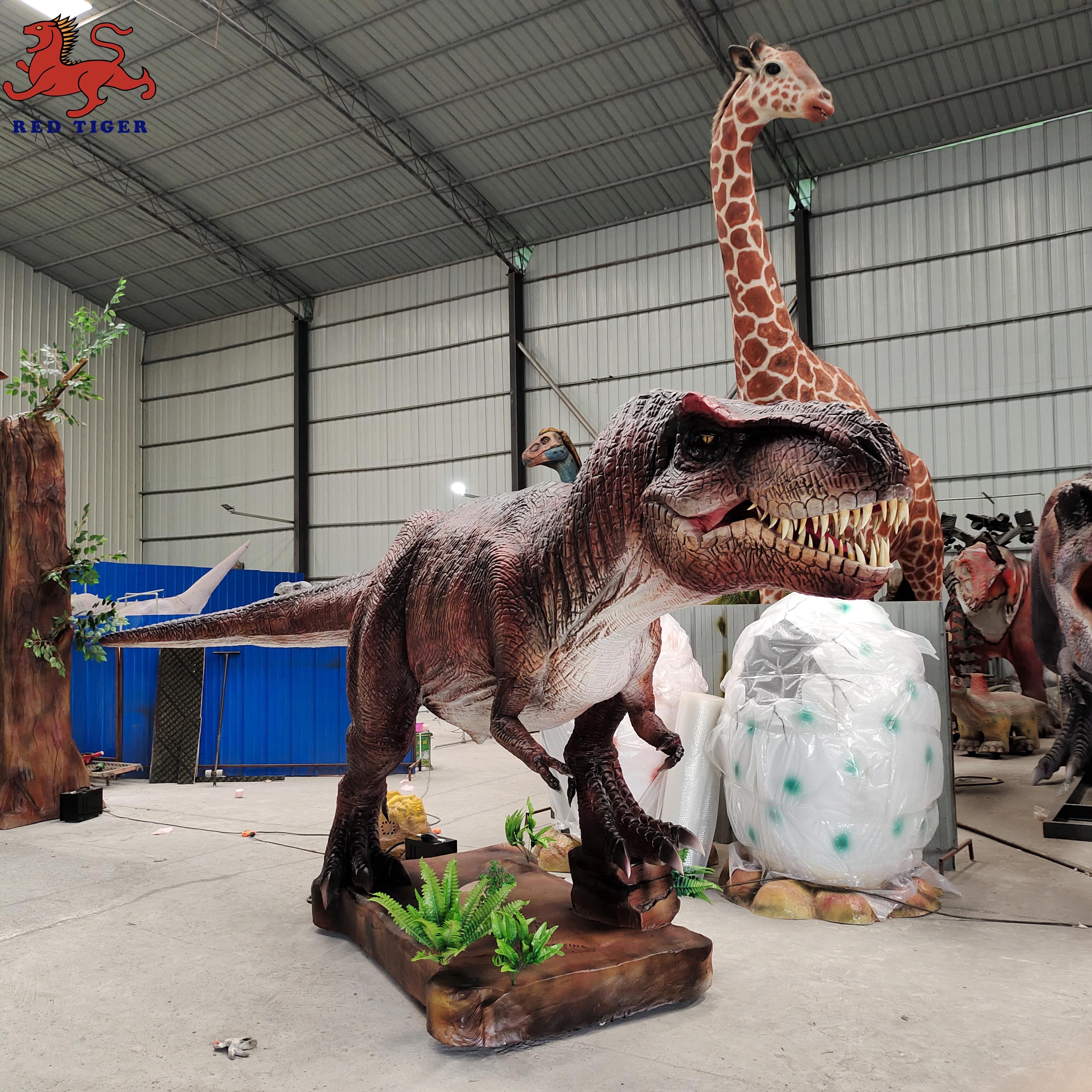 AD-210 Amusement Park Animated Animatronic T-rex Dinosaur For Sale