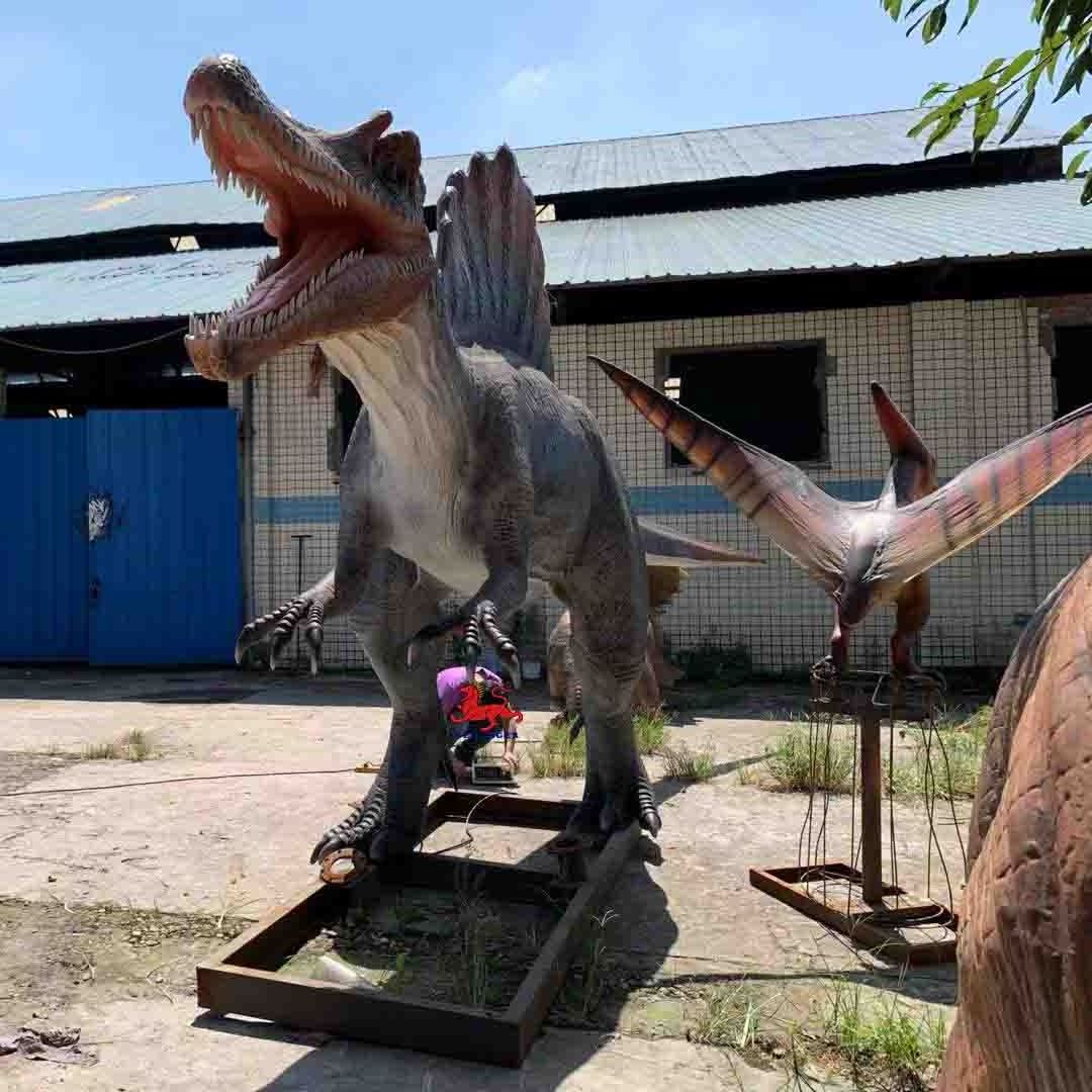 Realistic Animatronic dragon  Theme Park Dinosaur model