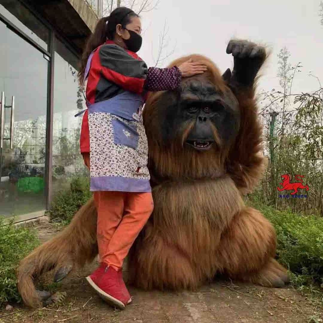 Superior Quality Realistic Animal Costume customized Gorilla Costume for adult