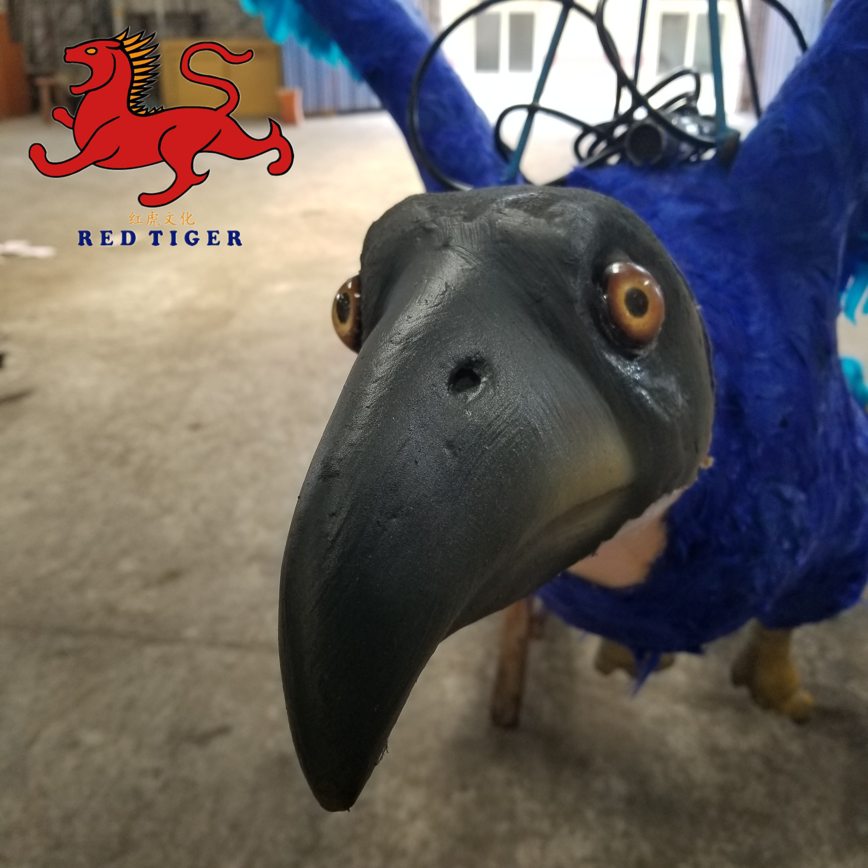 Amusement Park Life Size Animal Realistic Animatronic Bird for Sale