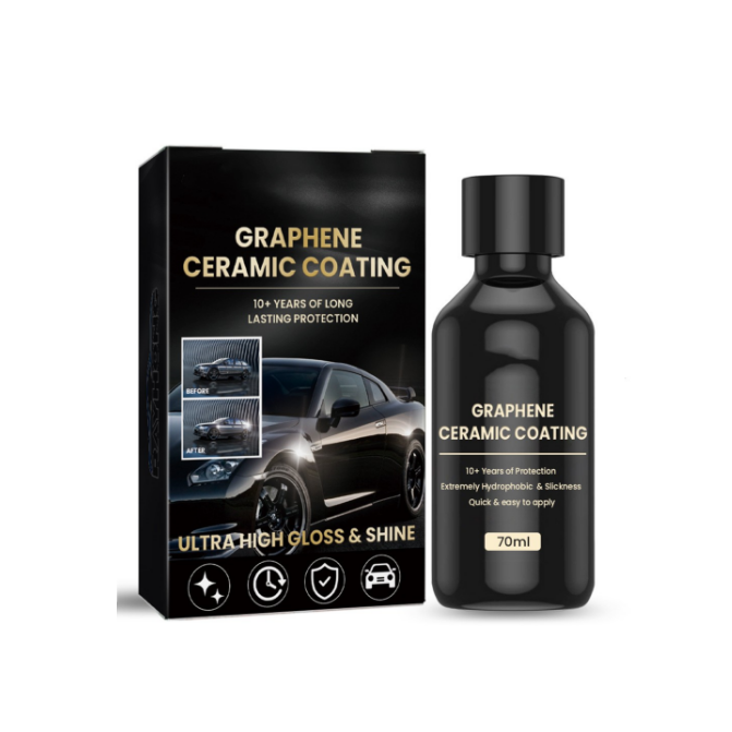 70ml Auto Graphene Ceramic Coating Crystal Plating Film Waterproof Coating Glaze Curing Car Paint Ceramic Coating