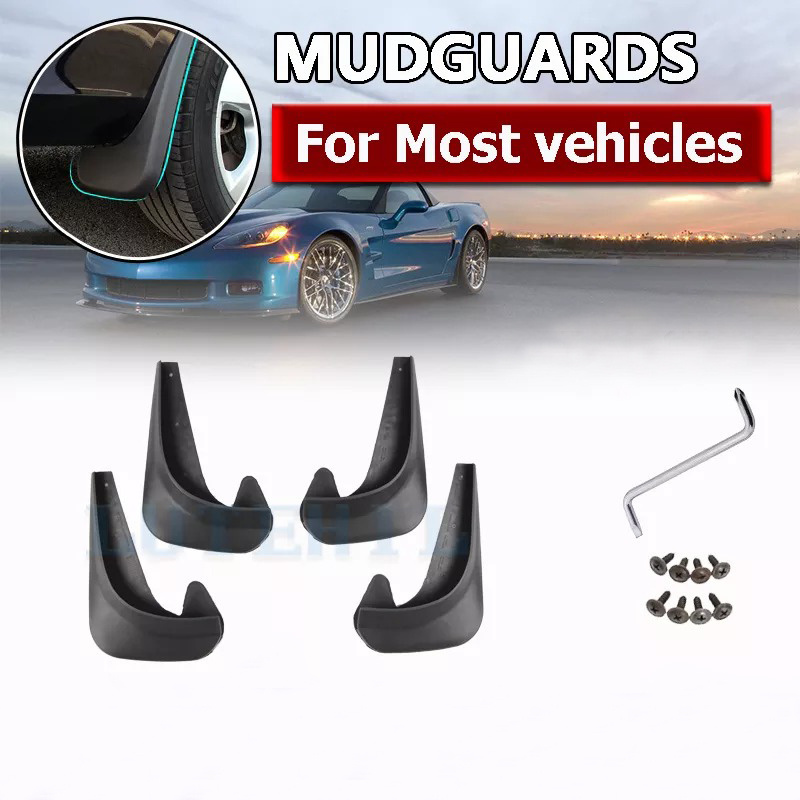 Universal Car Front Rear Fenders Mudflaps Mud Flaps Flap Splash Guards Mudguard For Most vehicles Car Accessories guardabarro