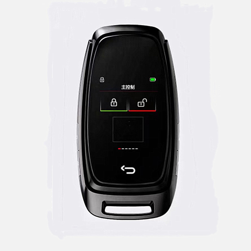 Car universal smart remote control key lcd display smart remote lcd start stop control car key