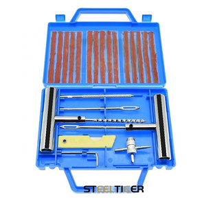 23PCS Universal Tire Repair Tool Kit Repair Tool Set For Car Motorcycle Automotive Bike Emergency Tire Repair Kit