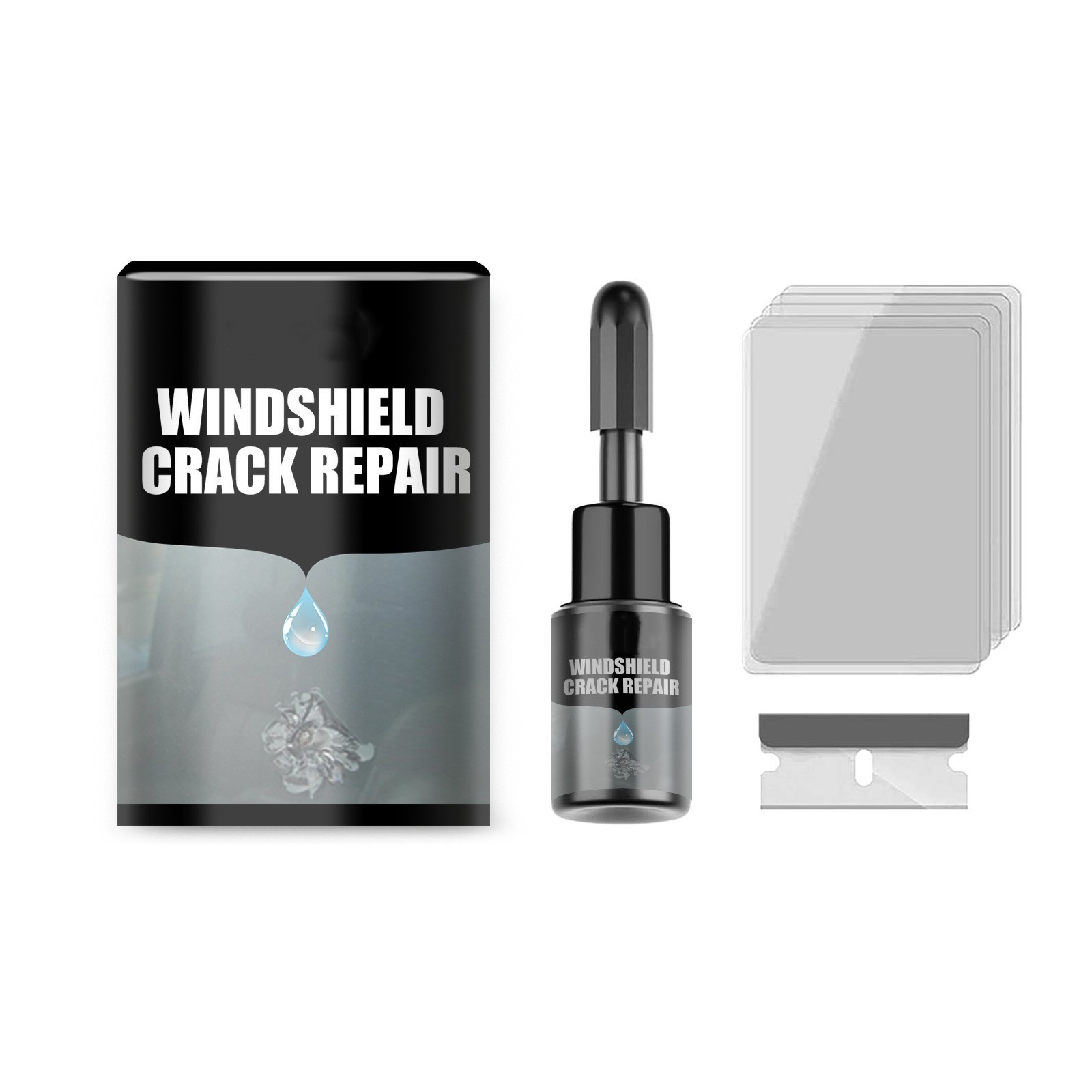 20ml Car Windshield Crack repair Liquid tool Kit Auto Window Glass Crack repair Agent