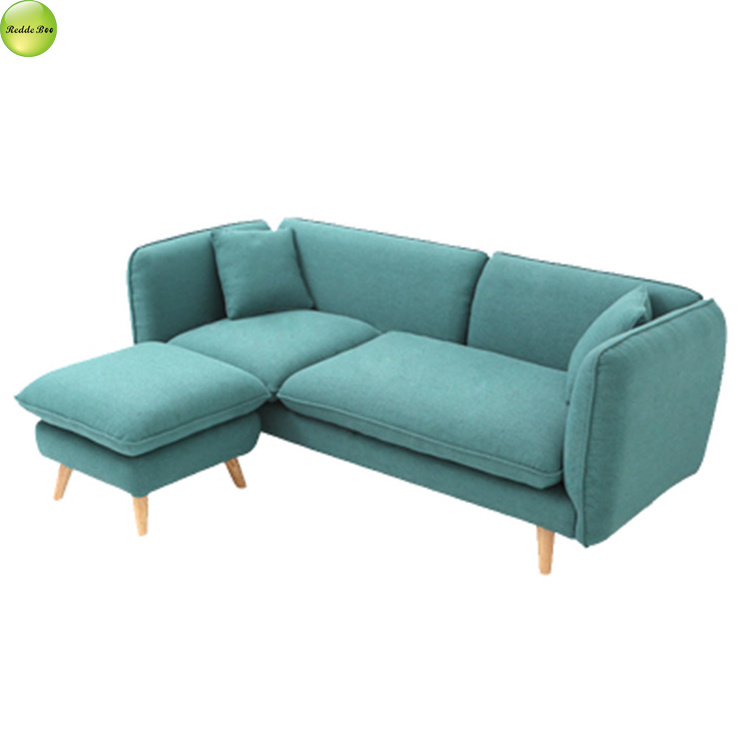 European country three seater style luxury sofa for commercial with futon made in jiangxi furniture company