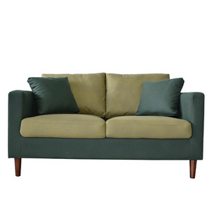 France hot sale high quality modern sofa mingle colors with wooden legs