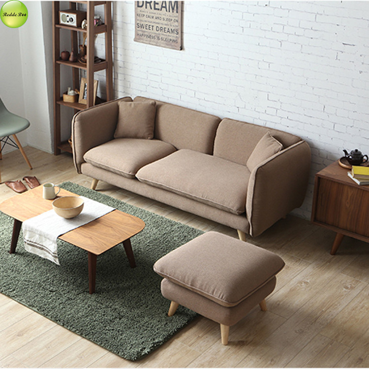 European country three seater style luxury sofa for commercial with futon made in jiangxi furniture company