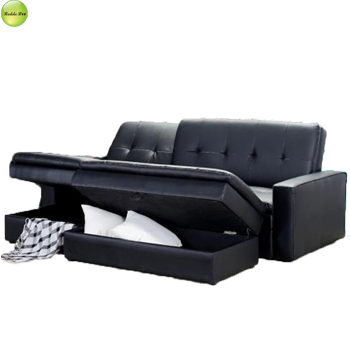 Latest design bedroom double sofa cum bed folding sofa  bed with storage 8820