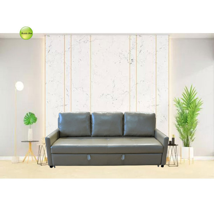 Home Living Room Furniture Metal Frame Foldable Pull Out Sofa Beds Low Prices 4225