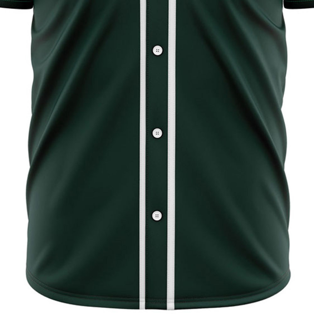 Embroidery Custom Vintage Baseball Jerseys For Mens Mesh Button Up Cheap Blank Baseball Shirt Top