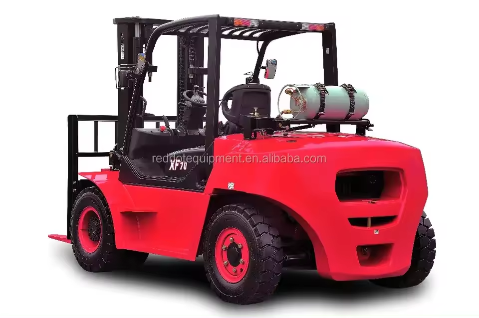 Hot Sale 6000kg Japan Engine 7000mm Lift High Diesel Forklift 6 ton Truck Price