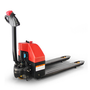 PU wheel Nylon DC controller walkie electric power pallet jack truck price 1500kg