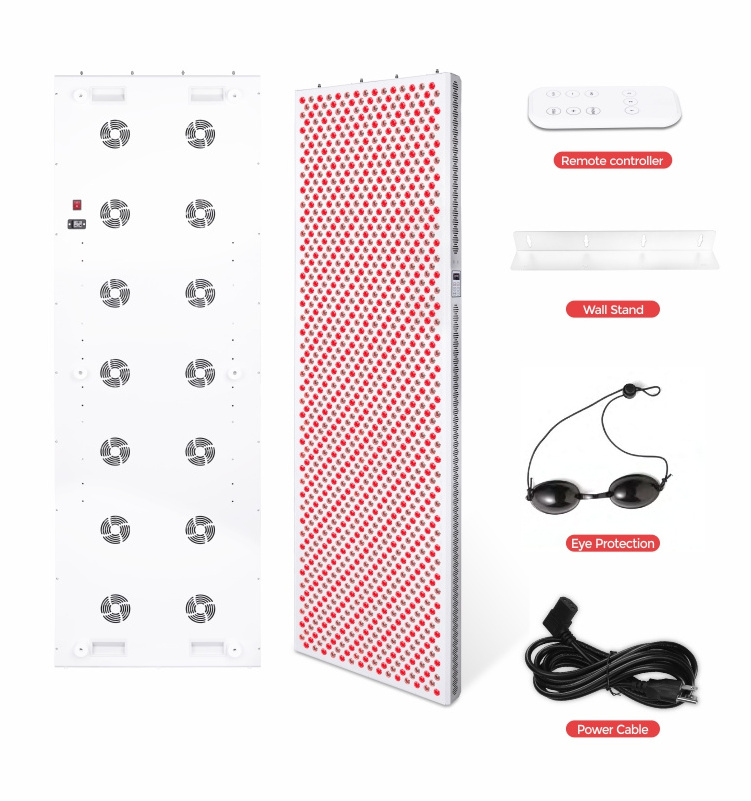 Professional Full Body Infrared Red Led light therapy panel 630nm 660nm 810nm 830nm 850nm Whole Body Panel Bed