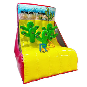 Hot sales outdoor funny inflatable carnival games sale carnival games booth with customized design