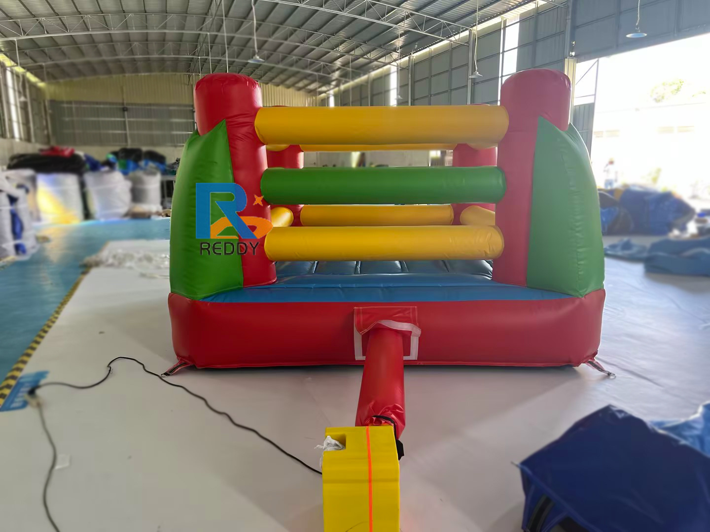 Custom inflatable wrestling rings interactive Sport wrestling game boxing ring inflatable bouncer battle zone for sale