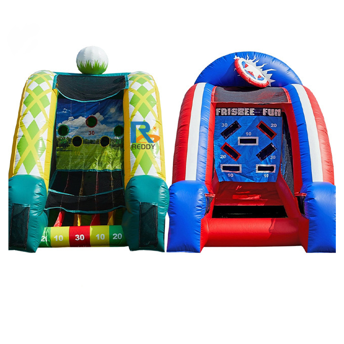 Hot sales outdoor funny inflatable carnival games sale carnival games booth with customized design