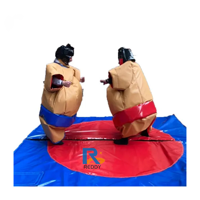 custom inflatable wrestling suit fighting inflatable sport game inflatable sumo wrestling suits mat fighting arena