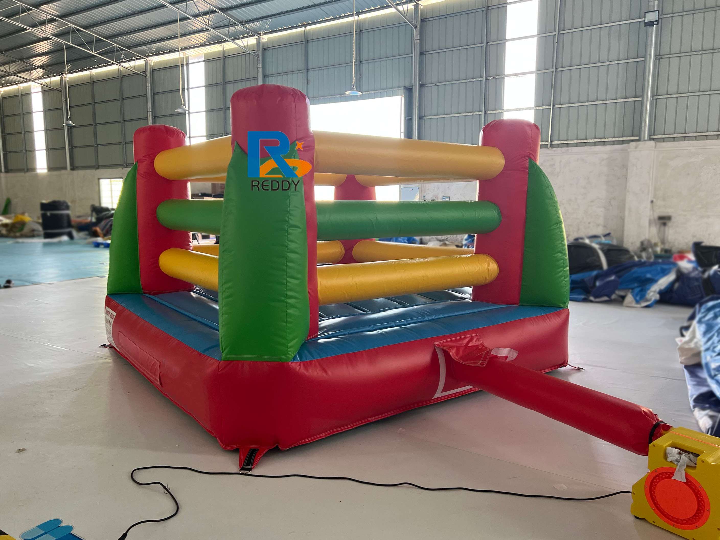 Custom inflatable wrestling rings interactive Sport wrestling game boxing ring inflatable bouncer battle zone for sale