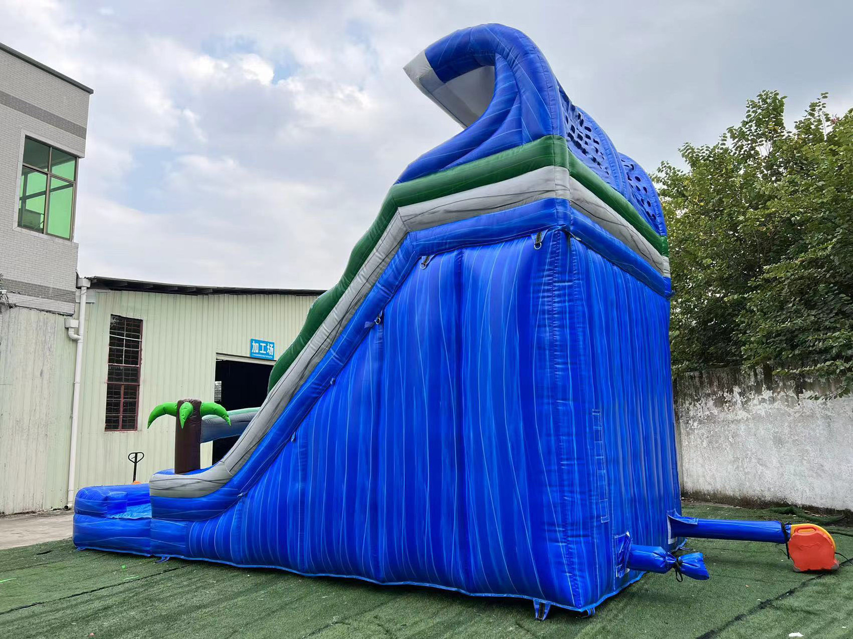 20ft high giant cheap inflatable water slide