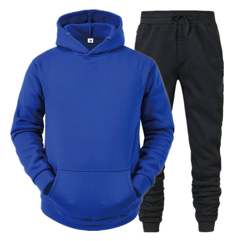 Brand Clothing Men's Fashion Tracksuit Casual Sportsuit Men Hoodies Sweatshirts Sportswear Coat Pant Men Set