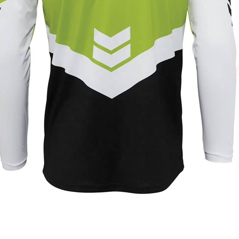 Custom Made Blank Motocross Jerseys Long Sleeve Team Dirt Bike Motorcycle MTB Shirt  sublimation motocross jersey