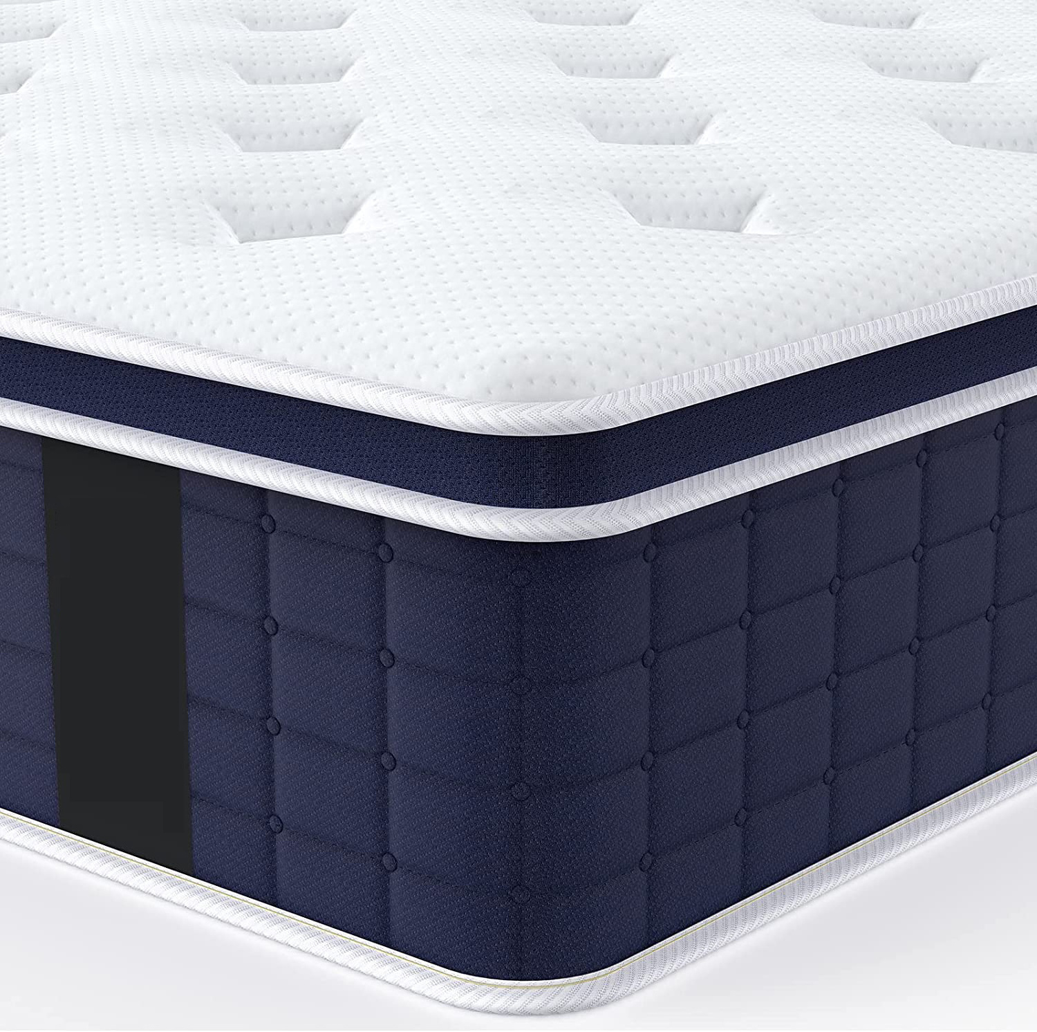 High quality mattress cushion in high density convoluted foam 100% natural latex cheap price mattress