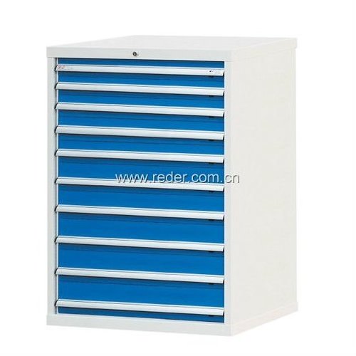 Cold-rolling steel metal ten storage drawers tool chest