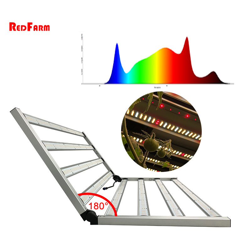 RedFarm Led Samsung ETL Intertek Commercial Foldable Led Grow Light 600w Led Grow Light Full Spectrum