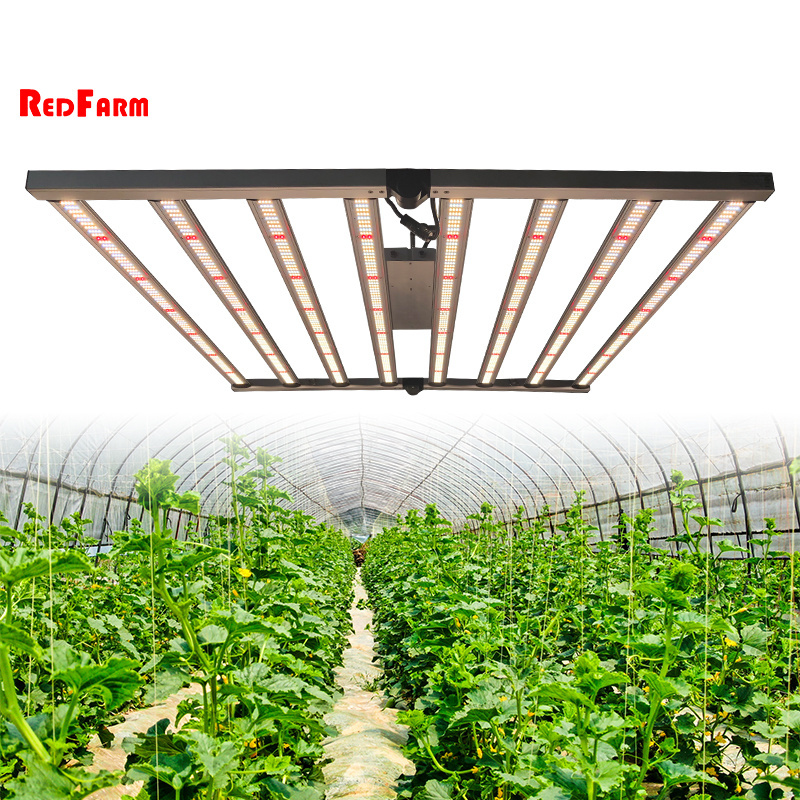 RedFarm Led Samsung ETL Intertek Commercial Foldable Led Grow Light 600w Led Grow Light Full Spectrum