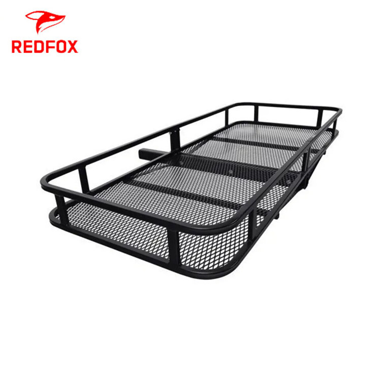 Wholesale hitch cargo carrier box hitch basket carrier heavy duty swing away hitch mounted cargo carrier