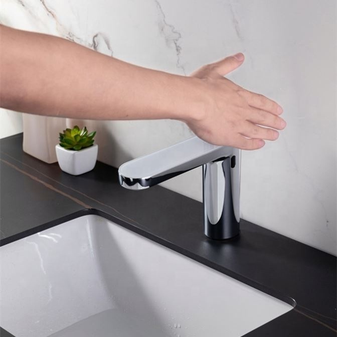 Redge - Bathroom Automatic  Smart  Infrared basin mixer Faucet Touch Sensor Water Faucet with WIFI function