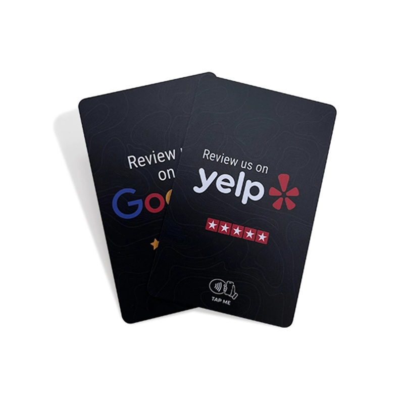 New product programmable google reviews card RFID NFC ntag213 215 216 google review card