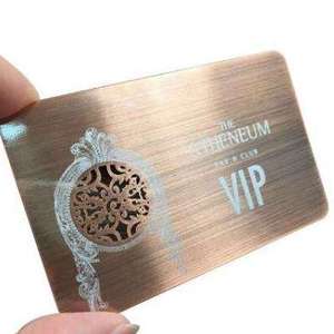 Card RFID Metal NFC Metal Card Gold Luxury Gold Smart Metal NFC Card