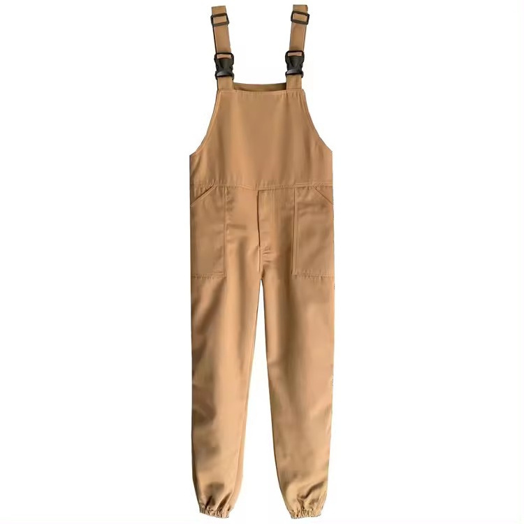 Fashion Functional Working Multi Tool Pockets Industry Coverall Overalls Cargo Jumpsuit Workwear Bib Pants