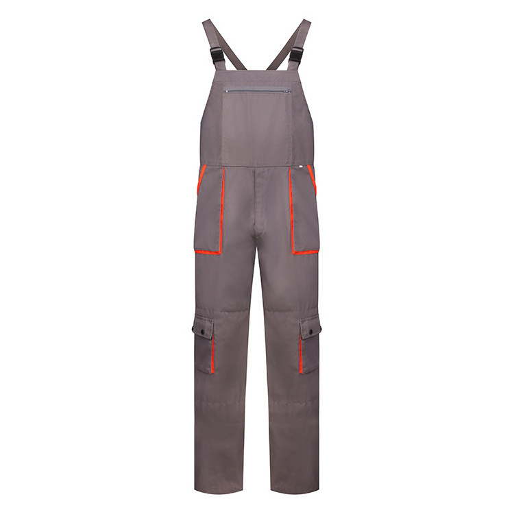 High Quality Custom Professional Waterproof Bib Overalls Pants Safety Work wear Mechanic Uniform Casual Jumpsuit