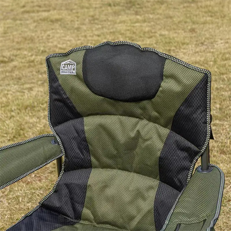 Portable Outdoor Lounge Chairs Thickened Oxford Cloth Comfortable Fishing Camping Folding Chair