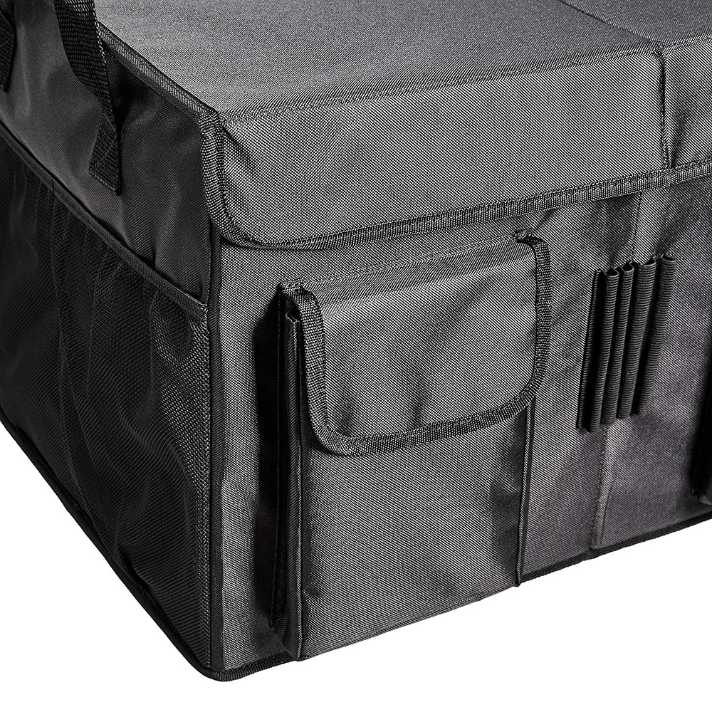 Backseat SUV Trunk Organizer Foldable Car Back Seat Trunk Storage