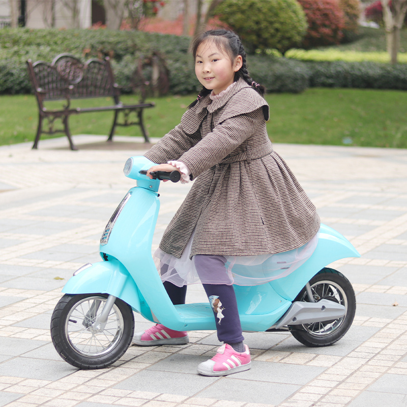 Pocket Mod Miniature Euro 24V Electric Kids Ride On Retro vespa electric scooter for kids