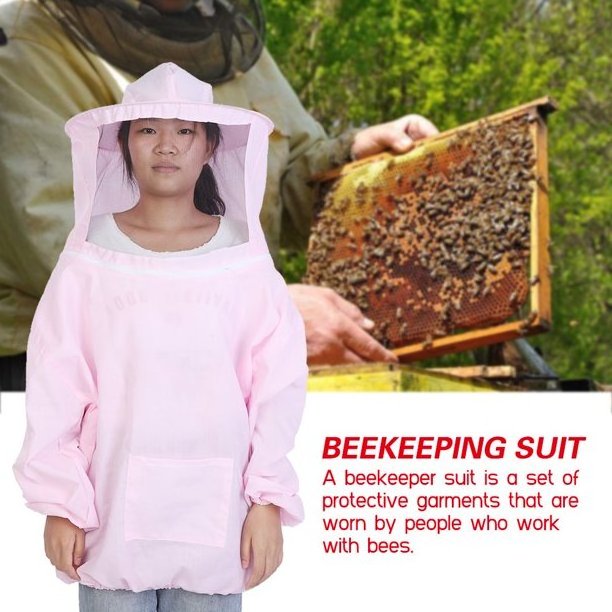 Lightweight & Breezy Comfortable Ventilated Premium Cotton Durable Keeping Beekeeper Cool in Summer Men Women Beekeeping Suit