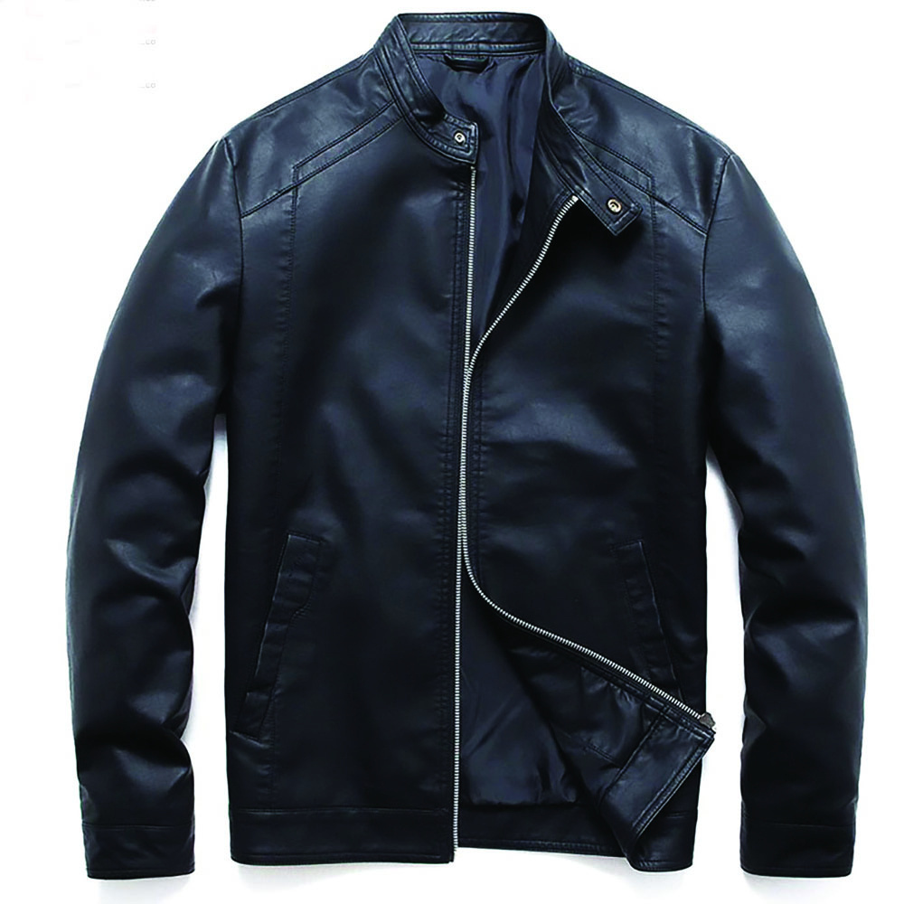 Wholesale Customized Leather Jacket breathable wind proof Motorbike leather Jacket Coat pure Men's Leather Jacket OEM Customized