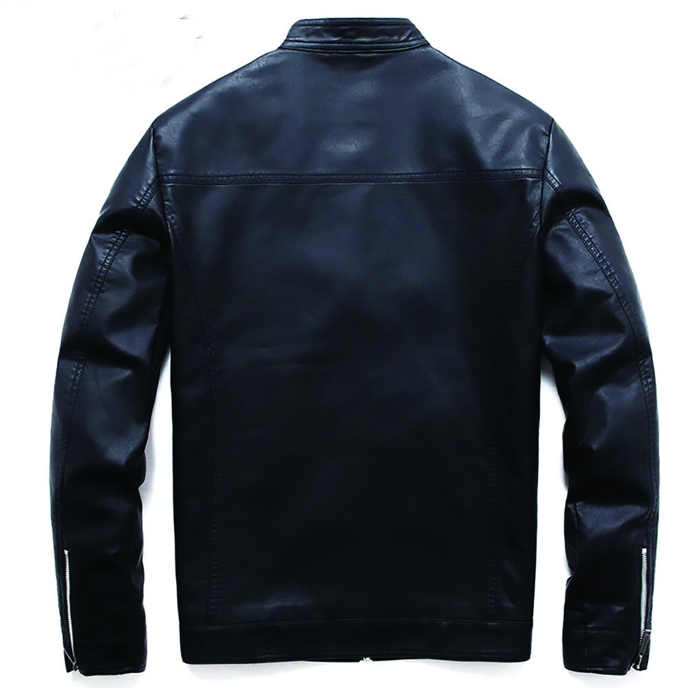 Wholesale Customized Leather Jacket breathable wind proof Motorbike leather Jacket Coat pure Men's Leather Jacket OEM Customized