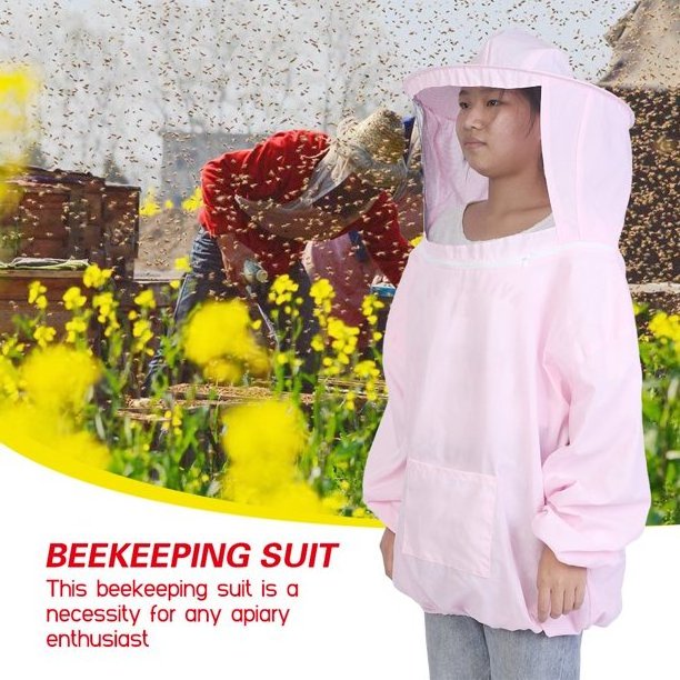 Lightweight & Breezy Comfortable Ventilated Premium Cotton Durable Keeping Beekeeper Cool in Summer Men Women Beekeeping Suit