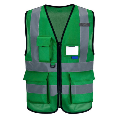 Good Quality Breathable Hi Vis Safety Vest High Visibility Breathable Reflective Construction Workwear Reflective