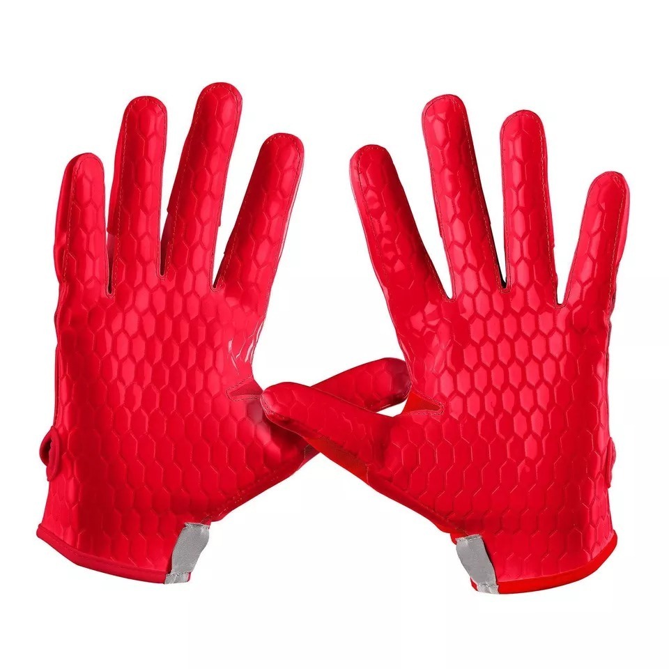 OEM Mens American Football Gloves Wholesale Factory Price High Quality American Football Gloves