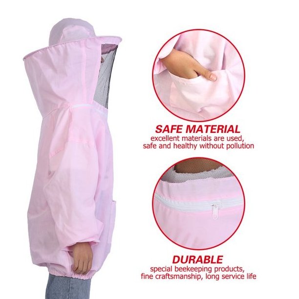 Lightweight & Breezy Comfortable Ventilated Premium Cotton Durable Keeping Beekeeper Cool in Summer Men Women Beekeeping Suit