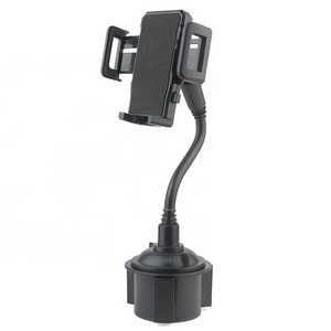 Adjustable Cell Phone Cradle 360 Degree Rotating Cup Phone Holder for Car with Long Neck